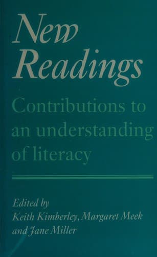 Tapa de New readings