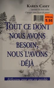 Tapa de Tout ce dont nous avons besoin, nous l'avons déjà