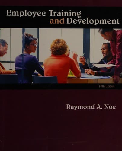 Tapa de Employee training and development