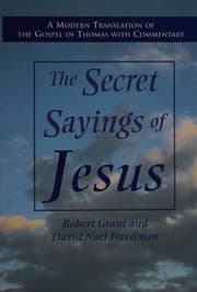 Tapa de The secret sayings of Jesus