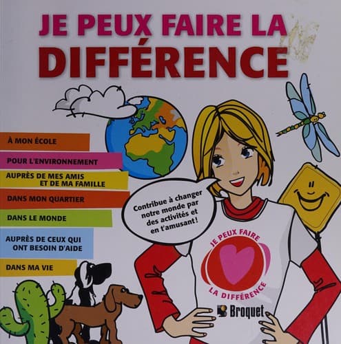 Tapa de Je peux faire la différence