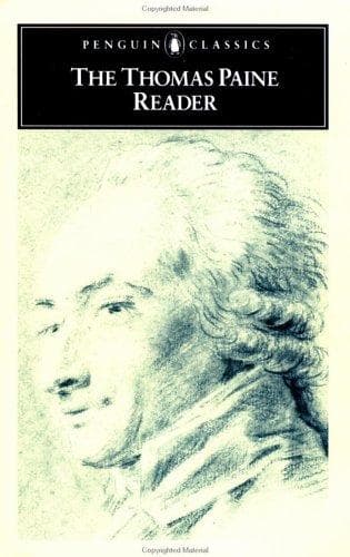 Tapa de Thomas Paine reader