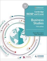 Tapa de Cambridge IGCSE and O Level Business Studies 5th edition