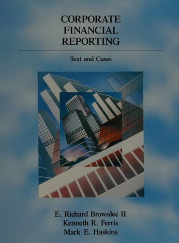 Tapa de Corporate financial reporting