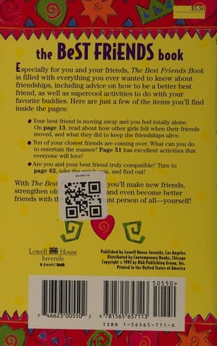 Tapa de The best friends book