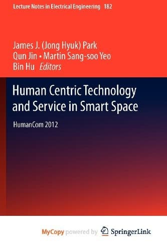 Tapa de Human Centric Technology and Service in Smart Space