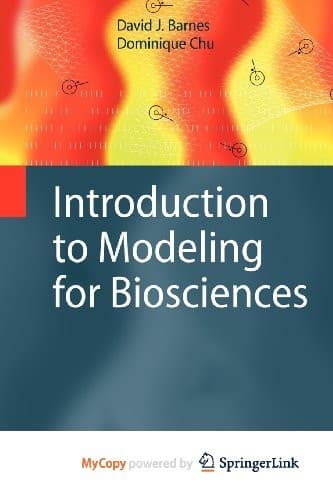 Tapa de Introduction to Modeling for Biosciences
