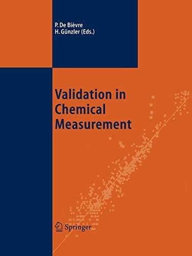 Tapa de Validation in Chemical Measurement