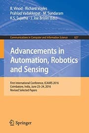 Tapa de Advancements in Automation, Robotics and Sensing