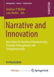 Tapa de Narrative and Innovation