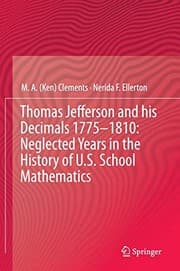 Tapa de Thomas Jefferson and his Decimals 1775–1810