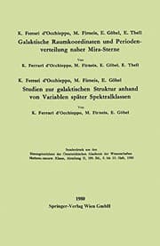Tapa de Galaktische Raumkoordinaten Und Periodenverteilung Naher Mira-Sterne. Studien Zur Galaktischen Struktur Anhand Von Variablen Später Spektralklassen ... Akademie der Wissenschaften)
