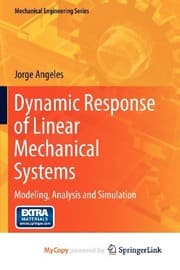 Tapa de Dynamic Response of Linear Mechanical Systems