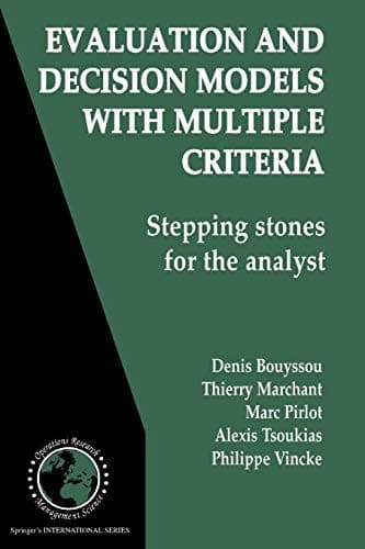 Tapa de Evaluation and Decision Models with Multiple Criteria