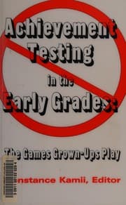 Tapa de Achievement testing in the early grades