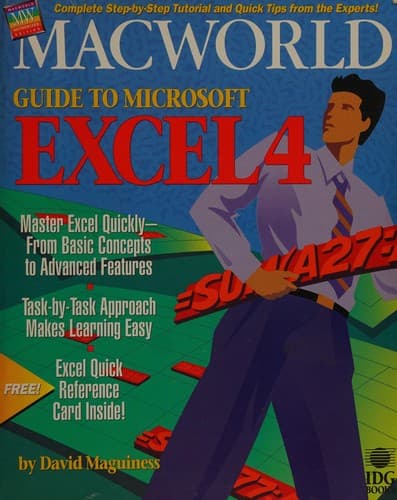 Tapa de Macworld guide to Microsoft Excel 4