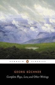 Tapa de Complete plays, Lenz and other writings
