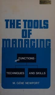 Tapa de Tools of Managing