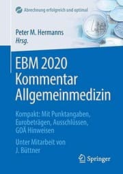 Tapa de EBM 2020 Kommentar Allgemeinmedizin : Kompakt