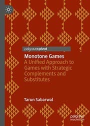 Tapa de Monotone Games