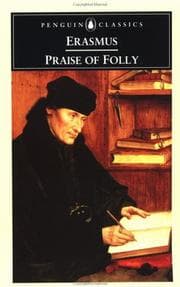 Tapa de Praise of folly ; and, Letter to Maarten Van Dorp, 1515