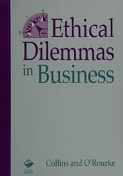 Tapa de Ethical dilemmas in business