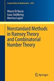 Tapa de Nonstandard Methods in Ramsey Theory and Combinatorial Number Theory