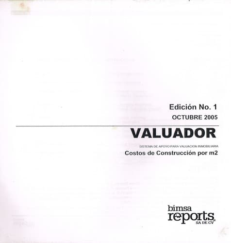 Tapa de Valuador