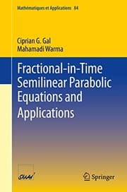 Tapa de Fractional-in-Time Semilinear Parabolic Equations and Applications
