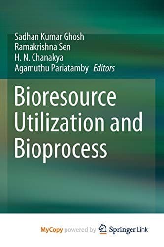Tapa de Bioresource Utilization and Bioprocess