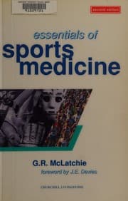 Tapa de Essentials of sports medicine