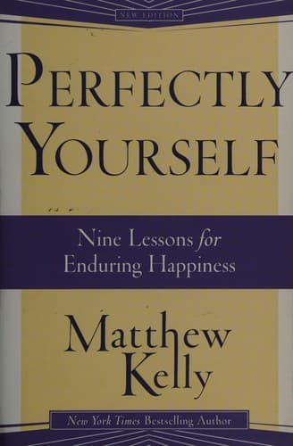 Tapa de Perfectly yourself