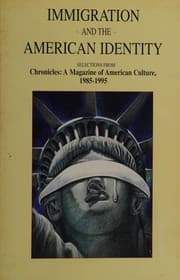 Tapa de Immigration and the American identity