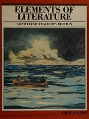 Tapa de Elements of Literature -- First Course