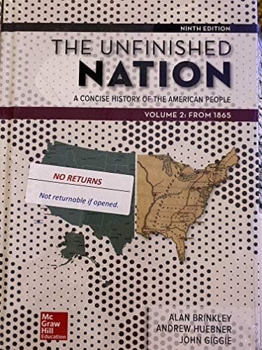 Tapa de The Unfinished Nation