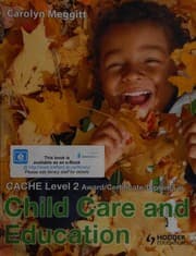 Tapa de CACHE level 2 award/certificate/diploma in child care and education