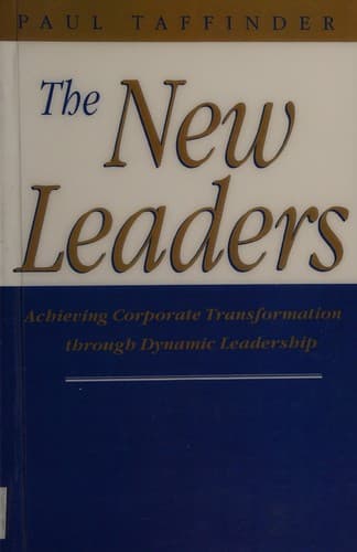 Tapa de The new leaders