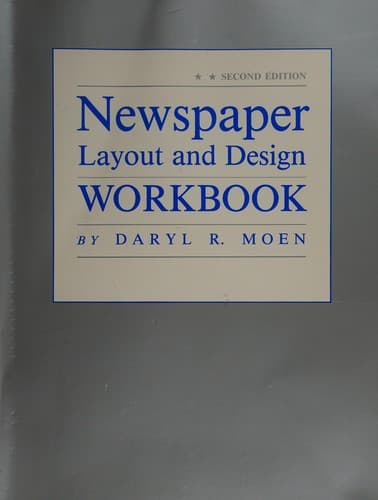 Tapa de Newspaper layout and design