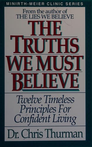 Tapa de The truths we must believe