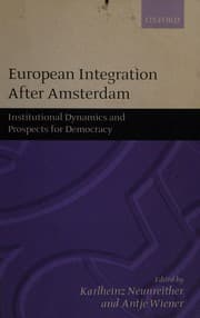 Tapa de European Integration after Amsterdam