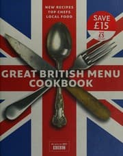 Tapa de Great British menu cookbook