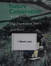 Tapa de Nature Conservation in Britain