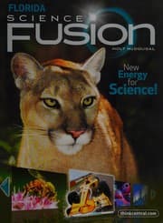 Tapa de Science fusion interactive worktext grade 7