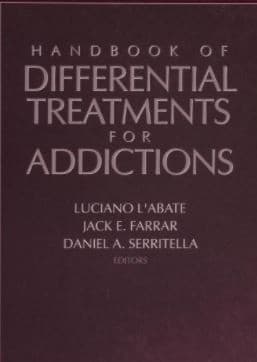 Tapa de Handbook of differential treatments for addictions