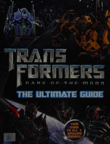 Tapa de Transformers 3 ultimate guide