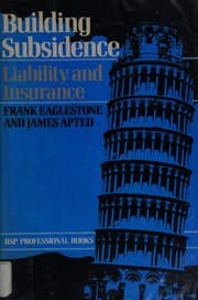 Tapa de Building subsidence