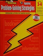 Tapa de Applying problem solving strategies 3-4