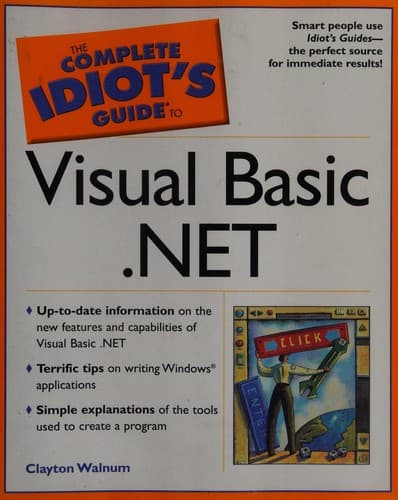 Tapa de The complete idiot's guide to Visual Basic.NET