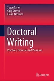 Tapa de Doctoral Writing