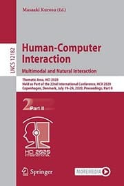 Tapa de Human-Computer Interaction. Multimodal and Natural Interaction
